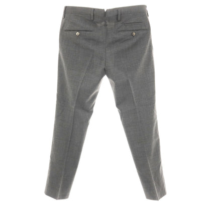 【中古】ピーティーゼロウーノ PT01 TRAVELLER ストレッチ ポリエステルウール ドレススラックスパンツ グレー【サイズ44】【 状態ランクB 】【 メンズ 】