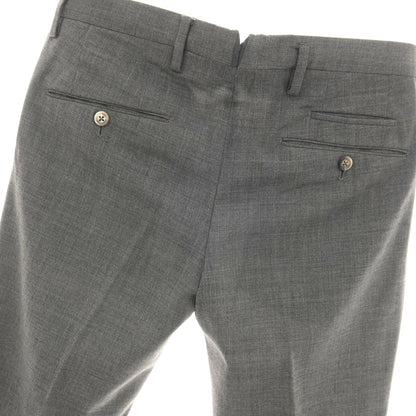 【中古】ピーティーゼロウーノ PT01 TRAVELLER ストレッチ ポリエステルウール ドレススラックスパンツ グレー【サイズ44】【 状態ランクB 】【 メンズ 】