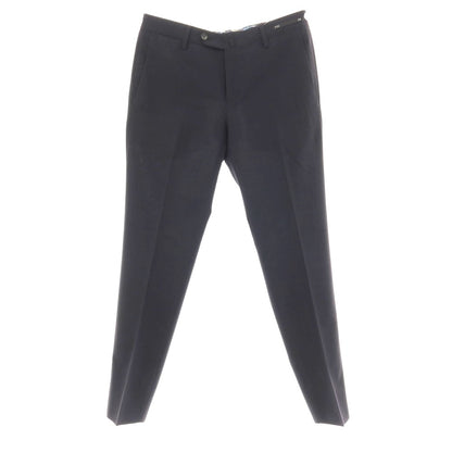 【中古】ピーティーゼロウーノ PT01 San Blas ストレッチ ポリエステルウール ドレススラックスパンツ ダークネイビー【サイズ44】【 状態ランクB 】【 メンズ 】