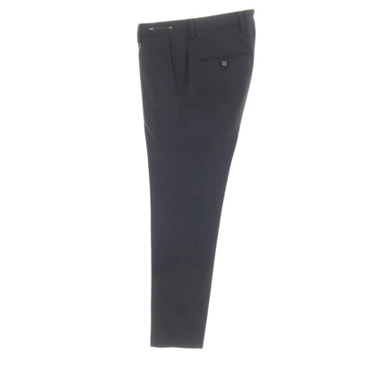 【中古】ピーティーゼロウーノ PT01 San Blas ストレッチ ポリエステルウール ドレススラックスパンツ ダークネイビー【サイズ44】【 状態ランクB 】【 メンズ 】