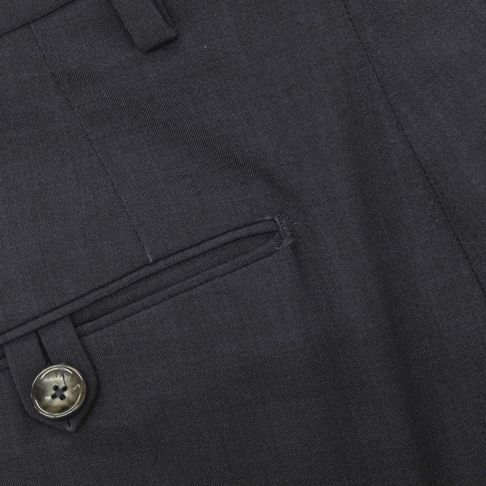 【中古】ピーティーゼロウーノ PT01 San Blas ストレッチ ポリエステルウール ドレススラックスパンツ ダークネイビー【サイズ44】【 状態ランクB 】【 メンズ 】