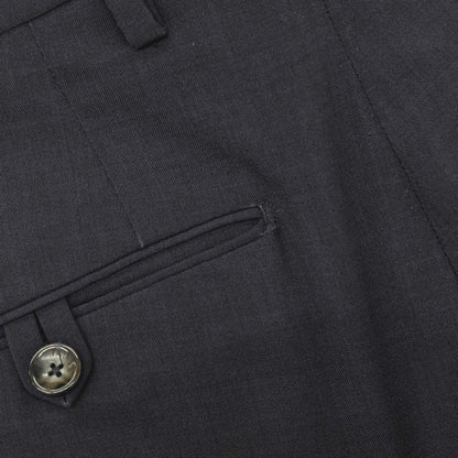 【中古】ピーティーゼロウーノ PT01 San Blas ストレッチ ポリエステルウール ドレススラックスパンツ ダークネイビー【サイズ44】【 状態ランクB 】【 メンズ 】