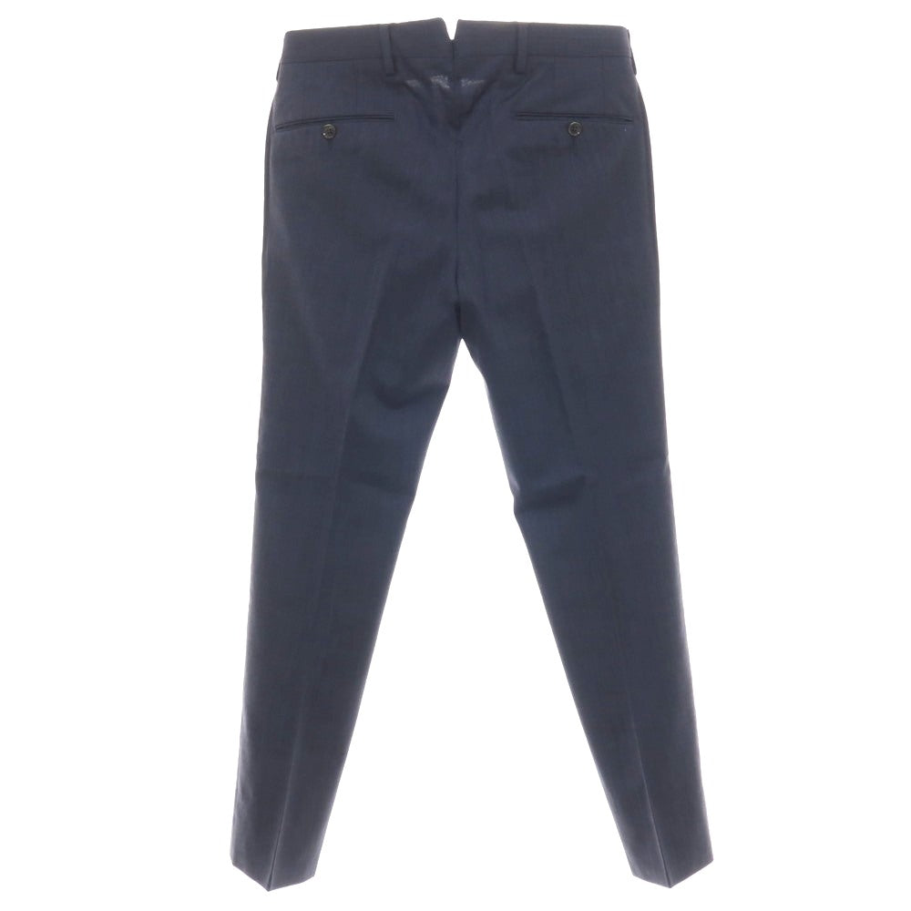 【中古】ピーティーゼロウーノ PT01 ストレッチ ウール ドレススラックスパンツ ネイビー【サイズ44】【 状態ランクC 】【 メンズ 】