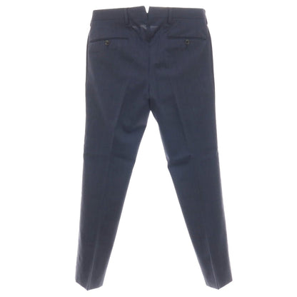 【中古】ピーティーゼロウーノ PT01 ストレッチ ウール ドレススラックスパンツ ネイビー【サイズ44】【 状態ランクC 】【 メンズ 】