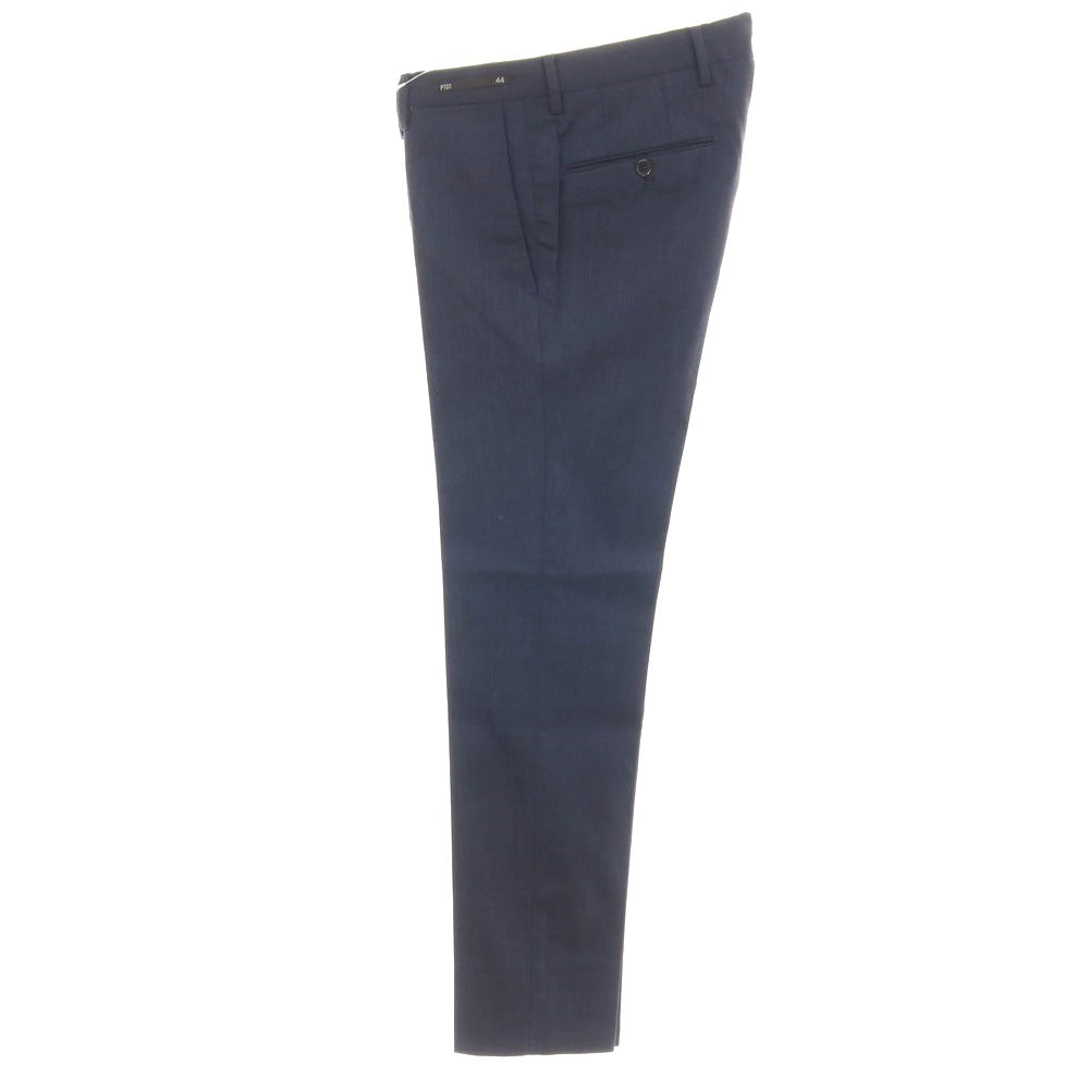 【中古】ピーティーゼロウーノ PT01 ストレッチ ウール ドレススラックスパンツ ネイビー【サイズ44】【 状態ランクC 】【 メンズ 】