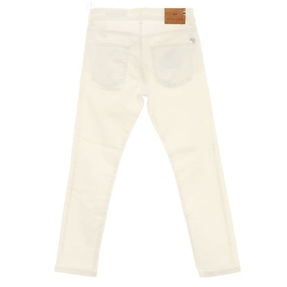 【SALE30%OFF/返品不可】【中古】アントレアミ ENTRE AMIS ストレッチ コットン デニムパンツ ジーンズ ホワイト【 サイズ30 】【 状態ランクB 】【 メンズ 】 [APD]