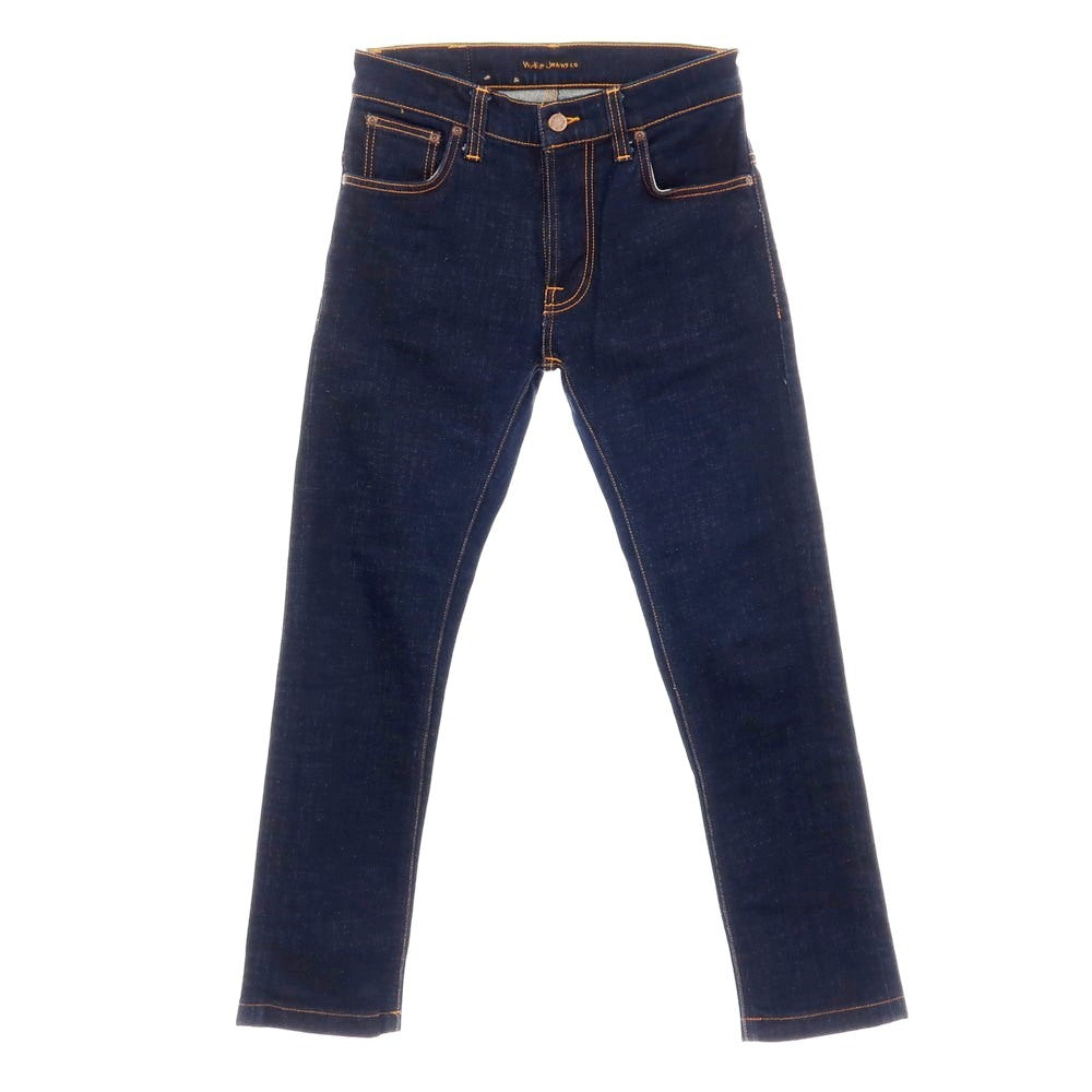 【SALE30%OFF/返品不可】【中古】ヌーディージーンズ Nudie Jeans ストレッチ コットン デニムパンツ ジーンズ ネイビー【 サイズ30 】【 状態ランクB 】【 メンズ 】 [APD]
