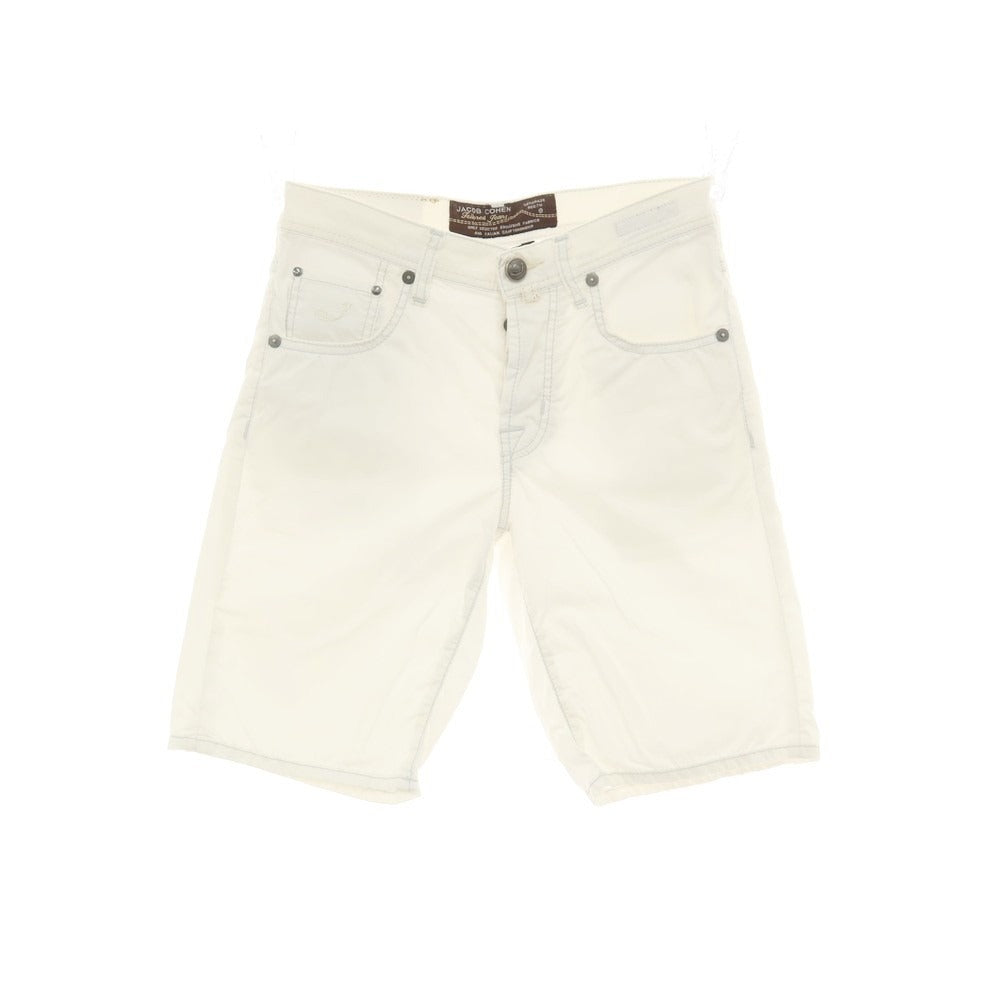 【中古】ヤコブコーエン JACOB COHEN PW6633 H CONF ストレッチ コットン ショートパンツ ホワイト【 サイズ29 】【 状態ランクB 】【 メンズ 】