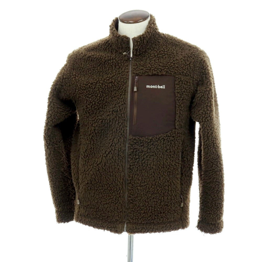 【中古】モンベル mont-bell フリースジャケット オリーブ【サイズL】【 状態ランクB 】【 メンズ 】