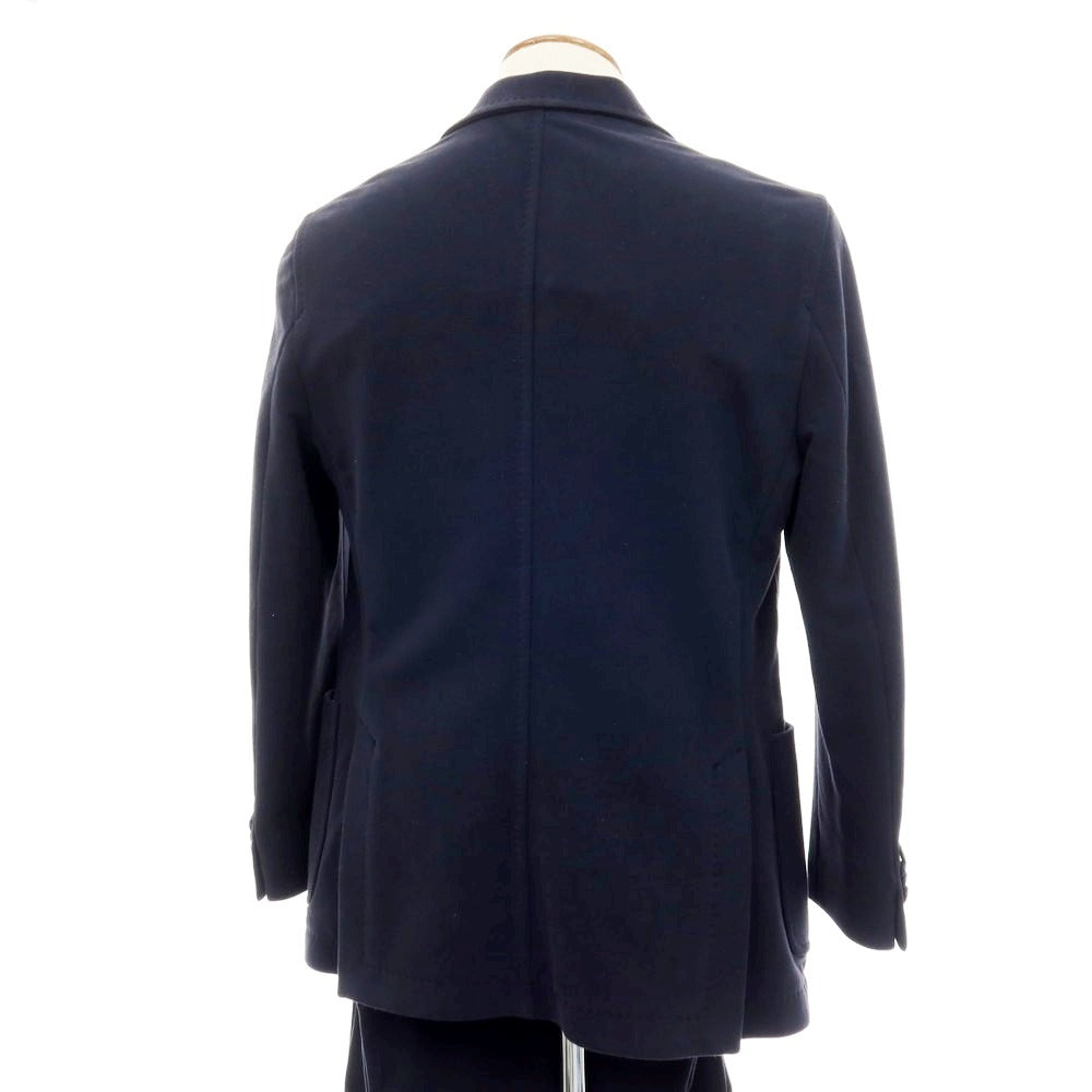 【中古】チルコロ1901 CIRCOLO 1901 スウェットコットン 2つボタンスーツ ネイビー【サイズ上48/下50】【 状態ランクB 】【 メンズ 】