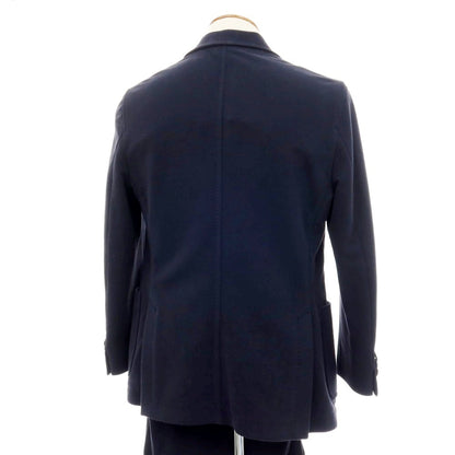 【中古】チルコロ1901 CIRCOLO 1901 スウェットコットン 2つボタンスーツ ネイビー【サイズ上48/下50】【 状態ランクB 】【 メンズ 】