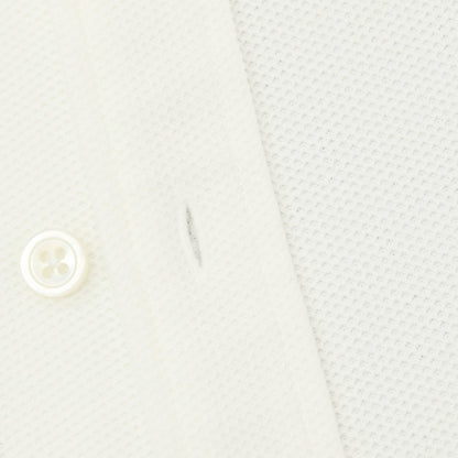 【中古】ビームスエフ BEAMS F ポリエステルコットン ワイドカラー 半袖シャツ ホワイト【サイズL】【 状態ランクA 】【 メンズ 】