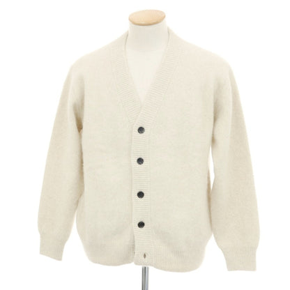 【中古】レンコントラント RENCONTRANT フォックスウール カーディガン ベージュ【サイズS】【 状態ランクB 】【 メンズ 】