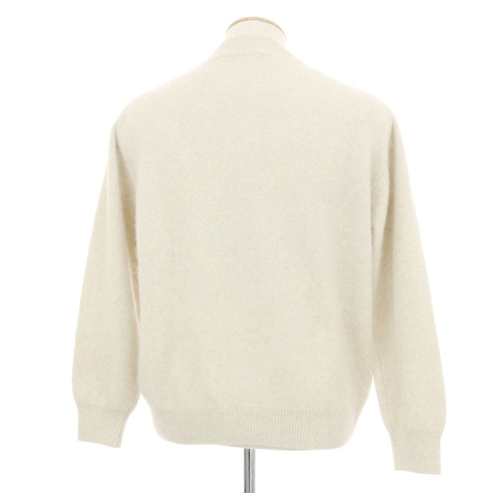 【中古】レンコントラント RENCONTRANT フォックスウール カーディガン ベージュ【サイズS】【 状態ランクB 】【 メンズ 】