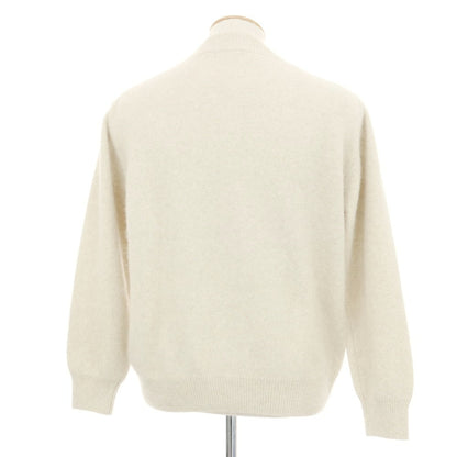 【中古】レンコントラント RENCONTRANT フォックスウール カーディガン ベージュ【サイズS】【 状態ランクB 】【 メンズ 】