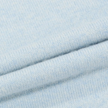 【中古】ブリッラ ペル イル グスト Brilla per il gusto カシミヤ クルーネック プルオーバーニット ライトブルー【サイズL】【 状態ランクB 】【 メンズ 】