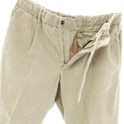 【中古】ブリリア1949 BRIGLIA 1949 × BEAMS ストレッチコーデュロイ カジュアルスラックスパンツ サンドベージュ系【サイズ48】【 状態ランクB 】【 メンズ 】