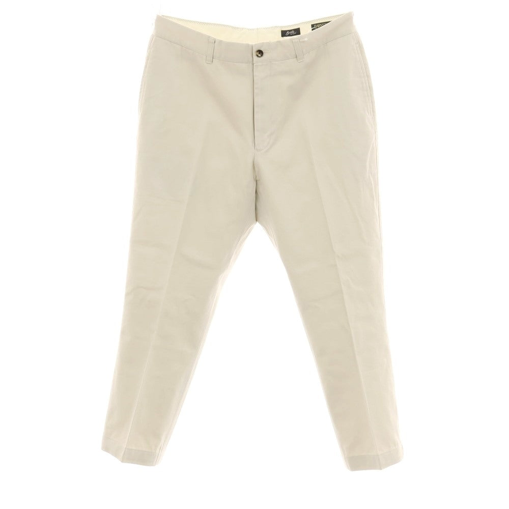 【中古】バーンストーマー BARNSTORMER Brilla per il gusto別注 ツイルコットン カジュアルスラックスパンツ ベージュ【サイズ32】【 状態ランクB 】【 メンズ 】