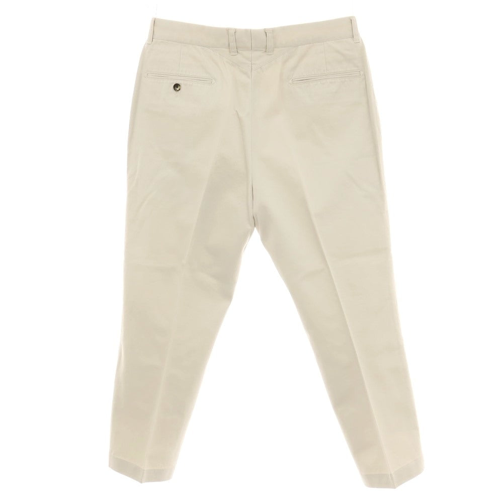 【中古】バーンストーマー BARNSTORMER Brilla per il gusto別注 ツイルコットン カジュアルスラックスパンツ ベージュ【サイズ32】【 状態ランクB 】【 メンズ 】