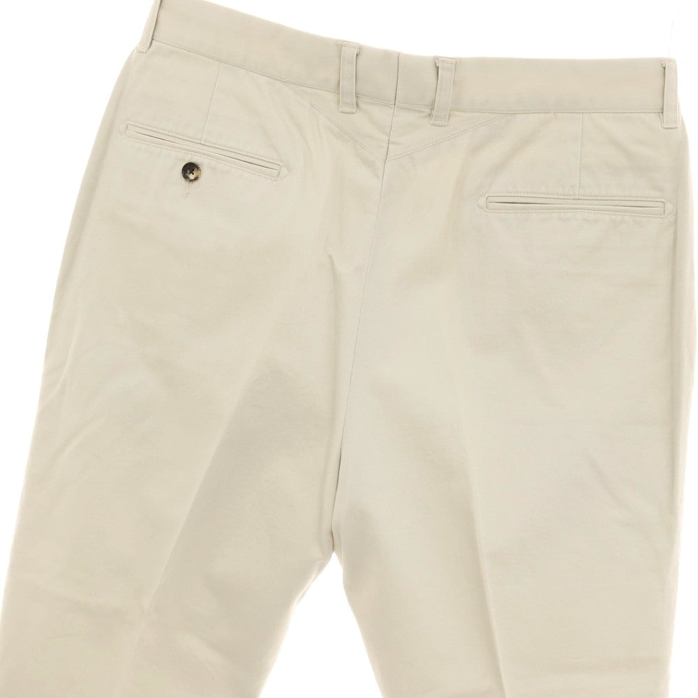 【中古】バーンストーマー BARNSTORMER Brilla per il gusto別注 ツイルコットン カジュアルスラックスパンツ ベージュ【サイズ32】【 状態ランクB 】【 メンズ 】