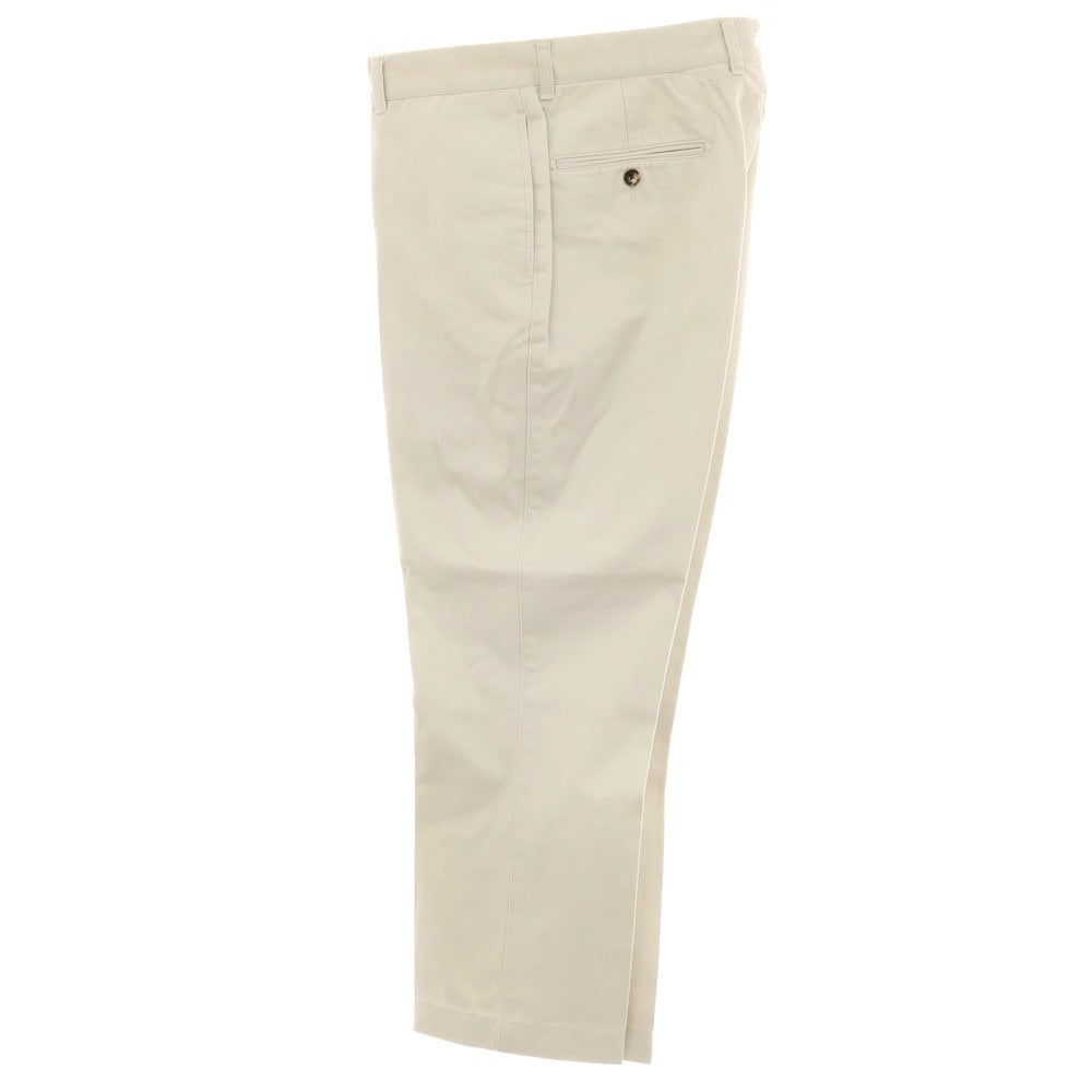 【中古】バーンストーマー BARNSTORMER Brilla per il gusto別注 ツイルコットン カジュアルスラックスパンツ ベージュ【サイズ32】【 状態ランクB 】【 メンズ 】