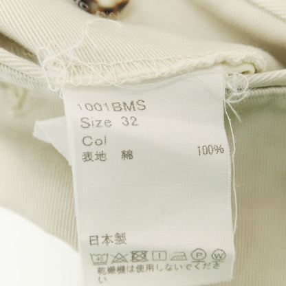 【中古】バーンストーマー BARNSTORMER Brilla per il gusto別注 ツイルコットン カジュアルスラックスパンツ ベージュ【サイズ32】【 状態ランクB 】【 メンズ 】