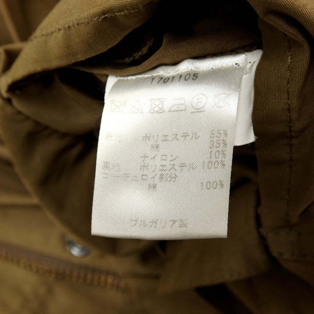 【中古】バブアー Barbour BEDALE ポリエステルコットンナイロン フィールドジャケット カーキ【 サイズ36 】【 状態ランクC 】【 メンズ 】 [APD]