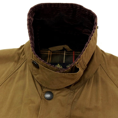 【中古】バブアー Barbour BEDALE ポリエステルコットンナイロン フィールドジャケット カーキ【サイズ36】【 状態ランクC 】【 メンズ 】