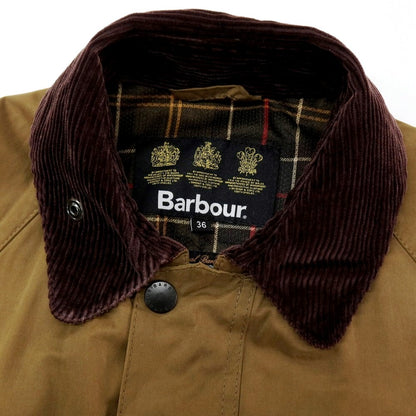 【中古】バブアー Barbour BEDALE ポリエステルコットンナイロン フィールドジャケット カーキ【サイズ36】【 状態ランクC 】【 メンズ 】