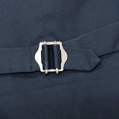 【中古】スリードッツ three dots コットンリネン カジュアル系ジレ ベスト ネイビー【サイズM】【 状態ランクC 】【 メンズ 】