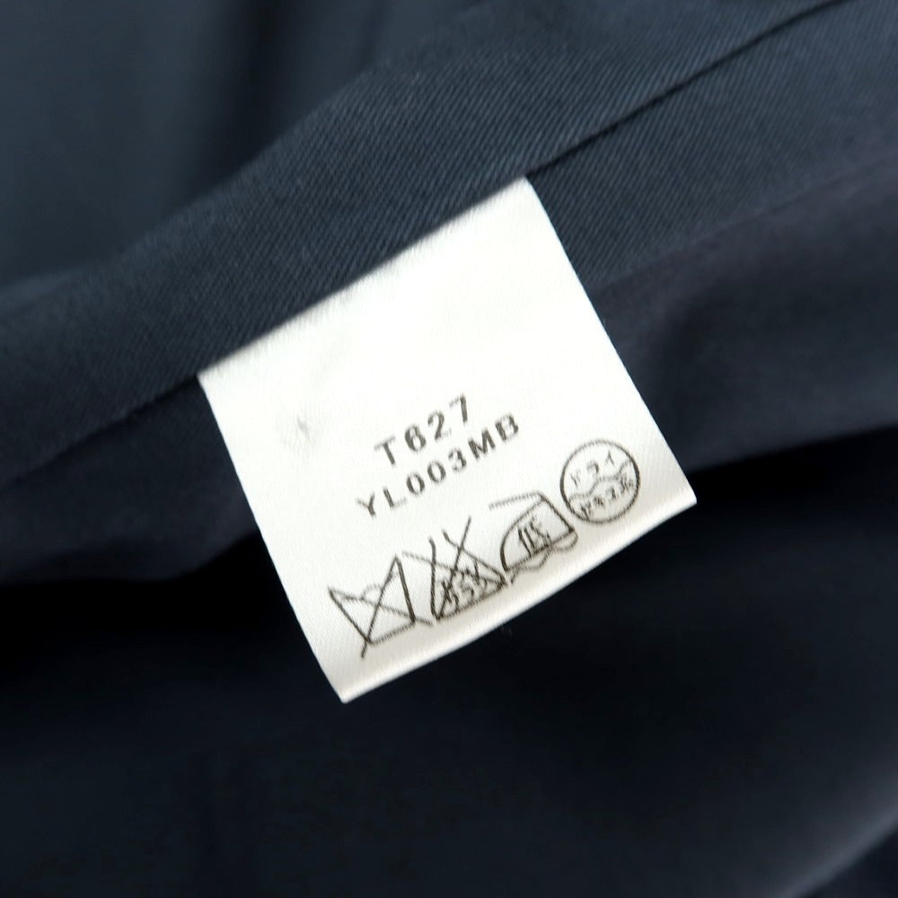 【中古】スリードッツ three dots コットンリネン カジュアル系ジレ ベスト ネイビー【サイズM】【 状態ランクC 】【 メンズ 】