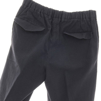 【中古】デヴォレ インチピット DEVORE Incipit コットン シアサッカー イージーパンツ ダークネイビー系【サイズ46】【 状態ランクC 】【 メンズ 】