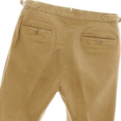 【中古】ジーティーアー G.T.A ストレッチコットン カジュアルスラックスパンツ キャメル【サイズ46】【 状態ランクC 】【 メンズ 】