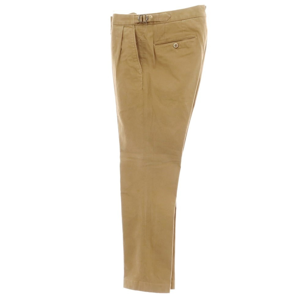 【中古】ジーティーアー G.T.A ストレッチコットン カジュアルスラックスパンツ キャメル【サイズ46】【 状態ランクC 】【 メンズ 】