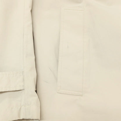 【中古】ムーレー MOORER コットンポリエステル ステンカラーコート ベージュ【サイズ44】【 状態ランクC 】【 メンズ 】