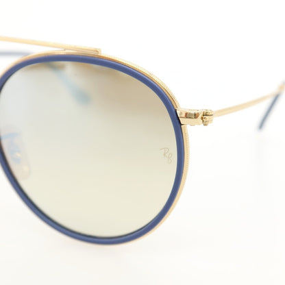 【中古】レイバン Ray-Ban RB3647-N 001/9U サングラス ゴールドxネイビーブルー【サイズ51□22-145】【 状態ランクB 】【 メンズ 】