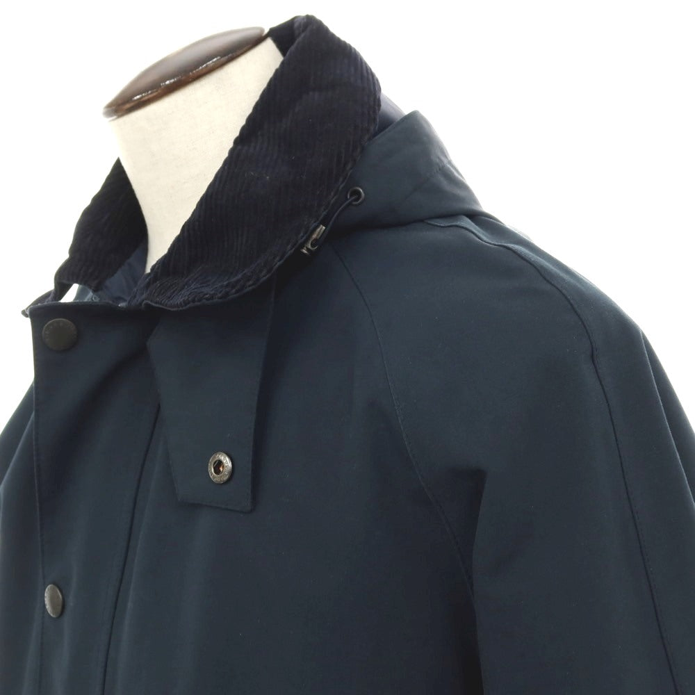 【中古】バブアー Barbour WATERPROOF AND BREATHABLE ポリエステルコットン フィールドジャケット ネイビー【サイズL】【 状態ランクB 】【 メンズ 】