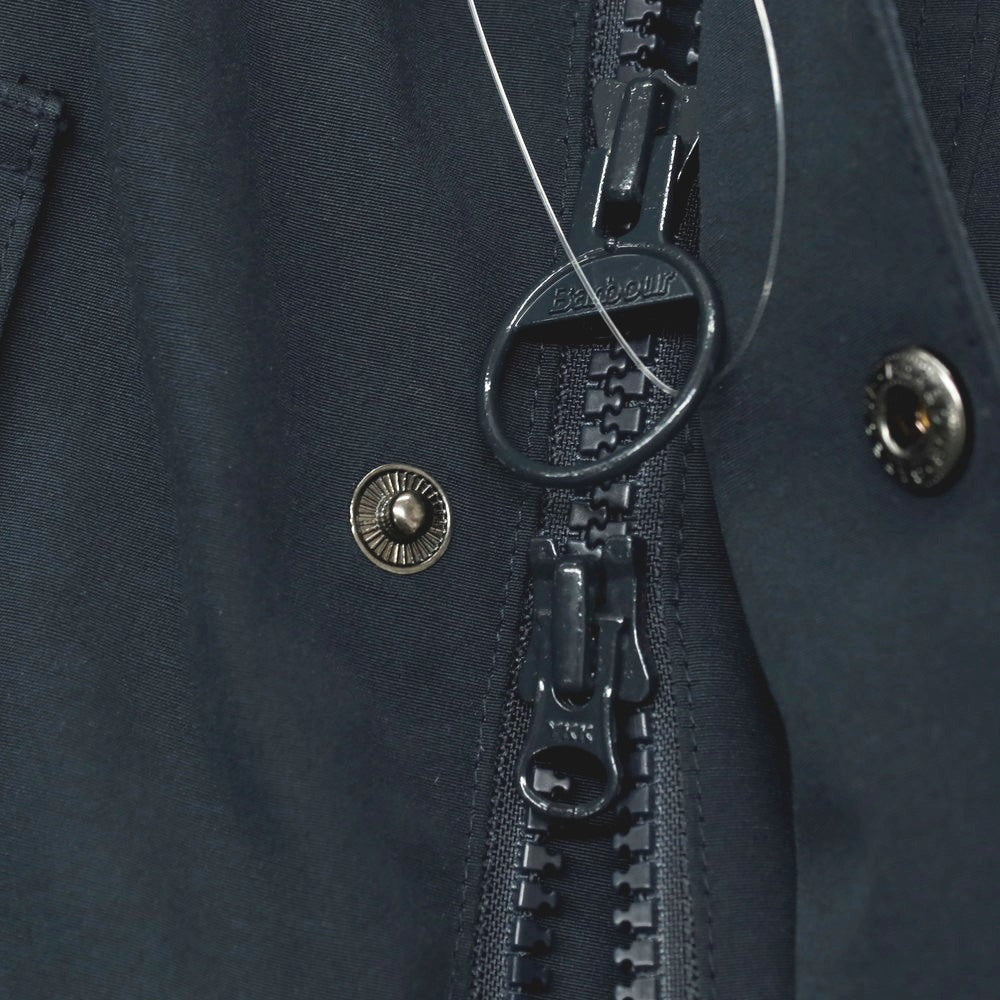 【中古】バブアー Barbour WATERPROOF AND BREATHABLE ポリエステルコットン フィールドジャケット ネイビー【サイズL】【 状態ランクB 】【 メンズ 】