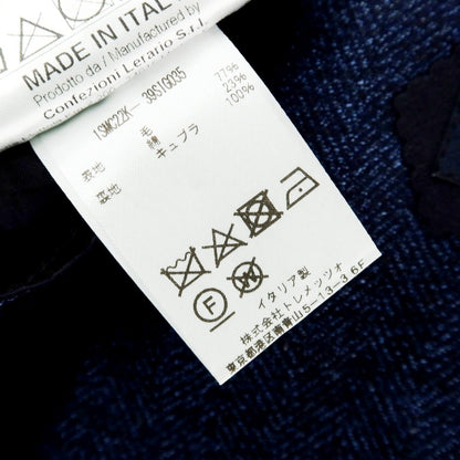 【中古】タリアトーレ TAGLIATORE ウールコットン テーラードジャケット ネイビー【サイズ46】【 状態ランクC 】【 メンズ 】