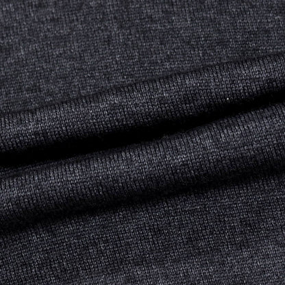 【中古】グランサッソ GRAN SASSO ガーメントダイ ハイゲージ ウール クルーネック プルオーバーニット ダークグレー【サイズ46】【 状態ランクB 】【 メンズ 】