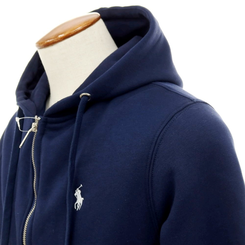 【中古】ポロ ラルフローレン Polo Ralph Lauren スウェットコットン セットアップ ネイビーブルー【サイズM】【 状態ランクB 】【 メンズ 】