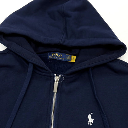 【中古】ポロ ラルフローレン Polo Ralph Lauren スウェットコットン セットアップ ネイビーブルー【サイズM】【 状態ランクB 】【 メンズ 】