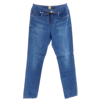 【中古】ヤヌーク YANUK ストレッチ コットンレーヨンリネン イージーデニムパンツ ブルー【サイズM】【 状態ランクB 】【 メンズ 】