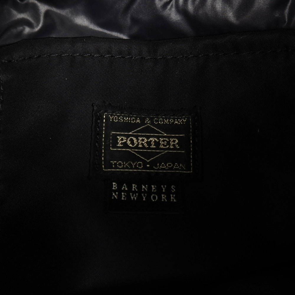 【中古】ポーター PORTER ×バーニーズニューヨーク ナイロン バックパック・リュック ブラック【 状態ランクC 】【 メンズ 】
