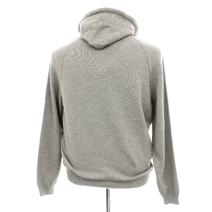 【新品】スカリオーネ SCAGLIONE コットン プルオーバー ニット パーカー グレー【サイズXL】【 状態ランクN 】【 メンズ 】