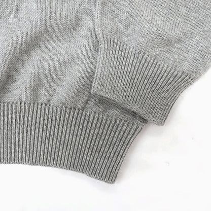 【新品】スカリオーネ SCAGLIONE コットン プルオーバー ニット パーカー グレー【サイズXL】【 状態ランクN 】【 メンズ 】