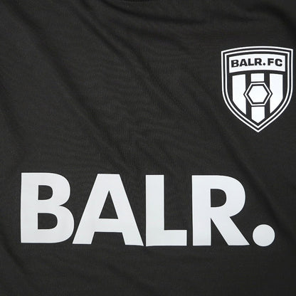 【新品】ボーラー BALR ポリエステル クルーネック 半袖 トレーニングTシャツ ブラック【サイズL】【 状態ランクN 】【 メンズ 】