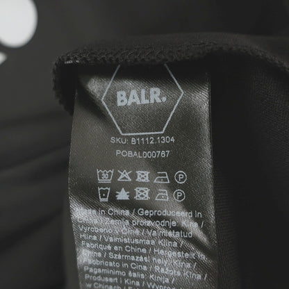 【新品】ボーラー BALR ポリエステル クルーネック 半袖 トレーニングTシャツ ブラック【サイズL】【 状態ランクN 】【 メンズ 】
