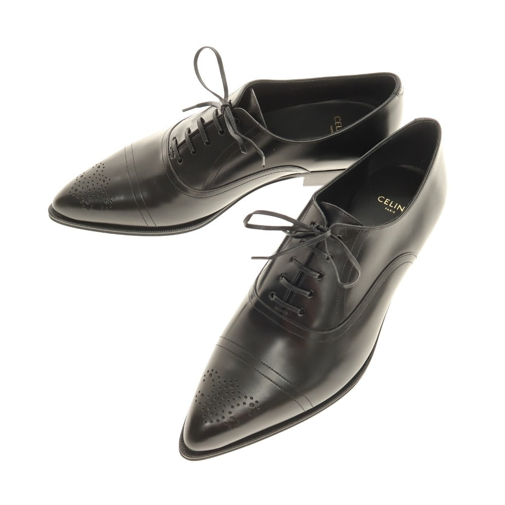 【新品】セリーヌ CELINE ドレスシューズ ブラック【サイズ40】【 状態ランクN 】【 メンズ 】