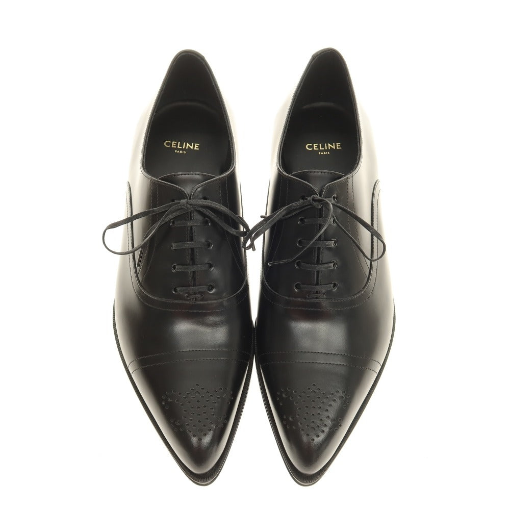 【新品】セリーヌ CELINE ドレスシューズ ブラック【サイズ40】【 状態ランクN 】【 メンズ 】